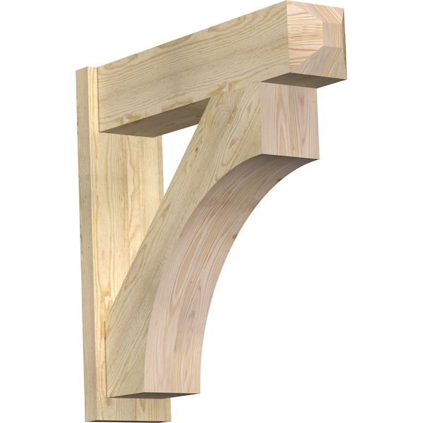 Ekena Millwork Westlake Rough Sawn Craftsman Outlooker, Douglas Fir, 8"W x 32"D x 32"H OUT08X32X32WTL04RDF - main